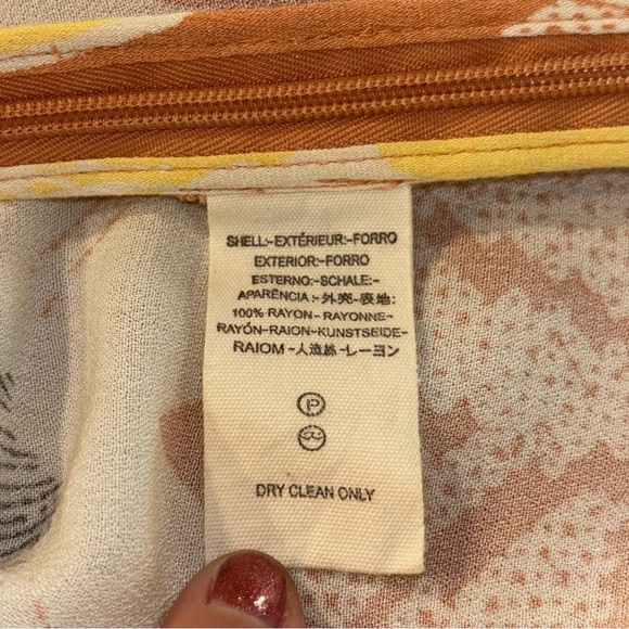 Free People Into The Groove Floral Crop Top Woman’s Size 10 - Picture 6 of 10